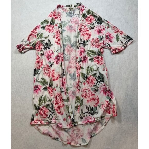 Show Me Your Mumu Brie Robe Garden of Blooms Floral Open No Tie Women's One Size - Picture 1 of 4